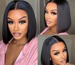 Brazilian Straight Short Bob Wig