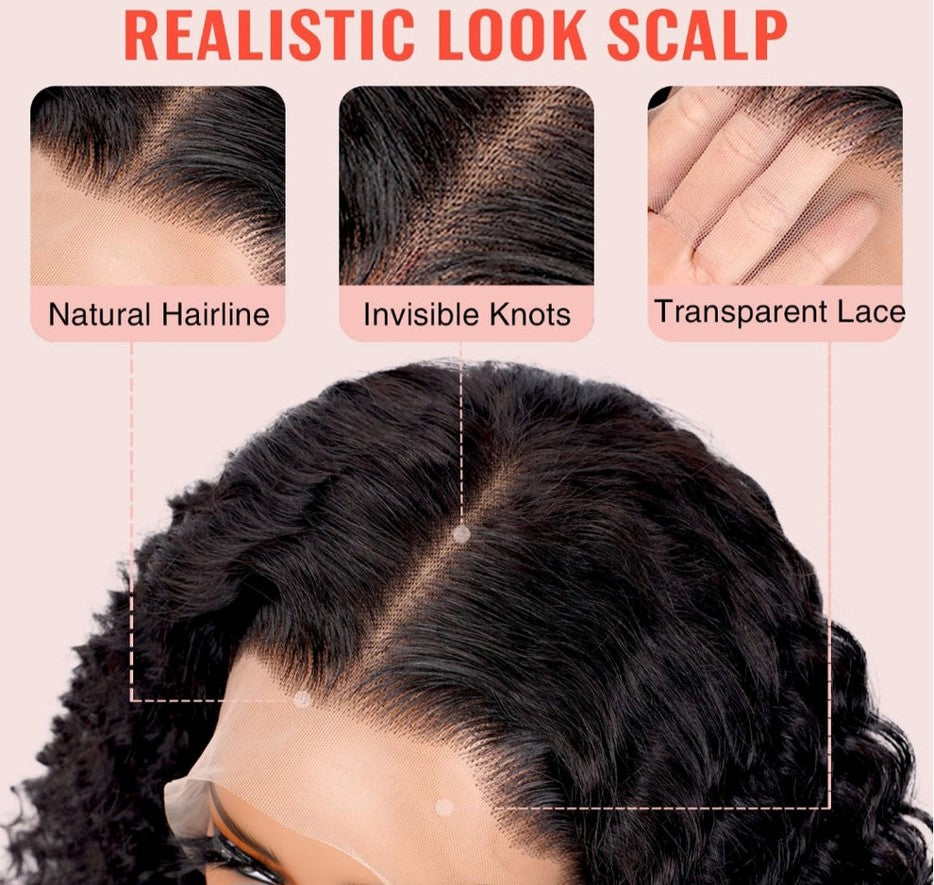 Glueless Deep Curly Premium Wig