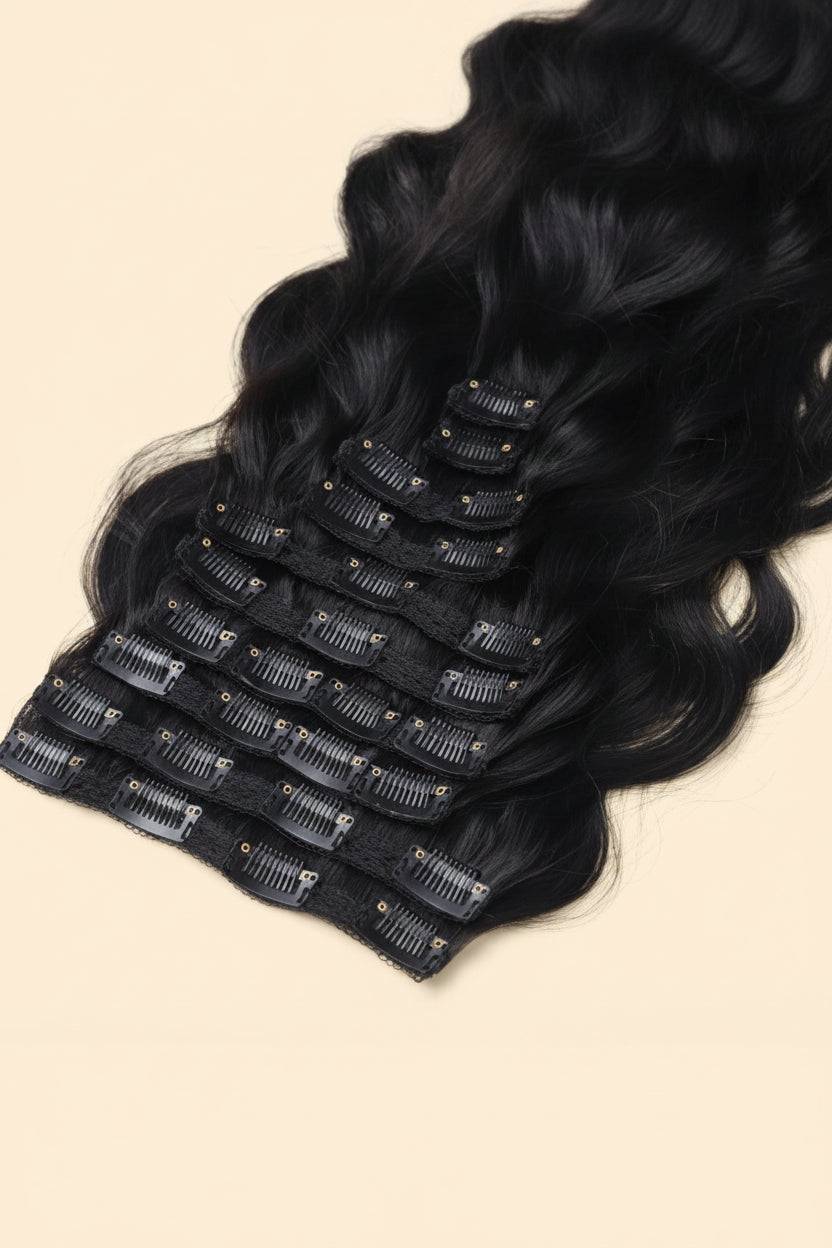 Luxury Human Hair Clip in Extension (10 pcs)