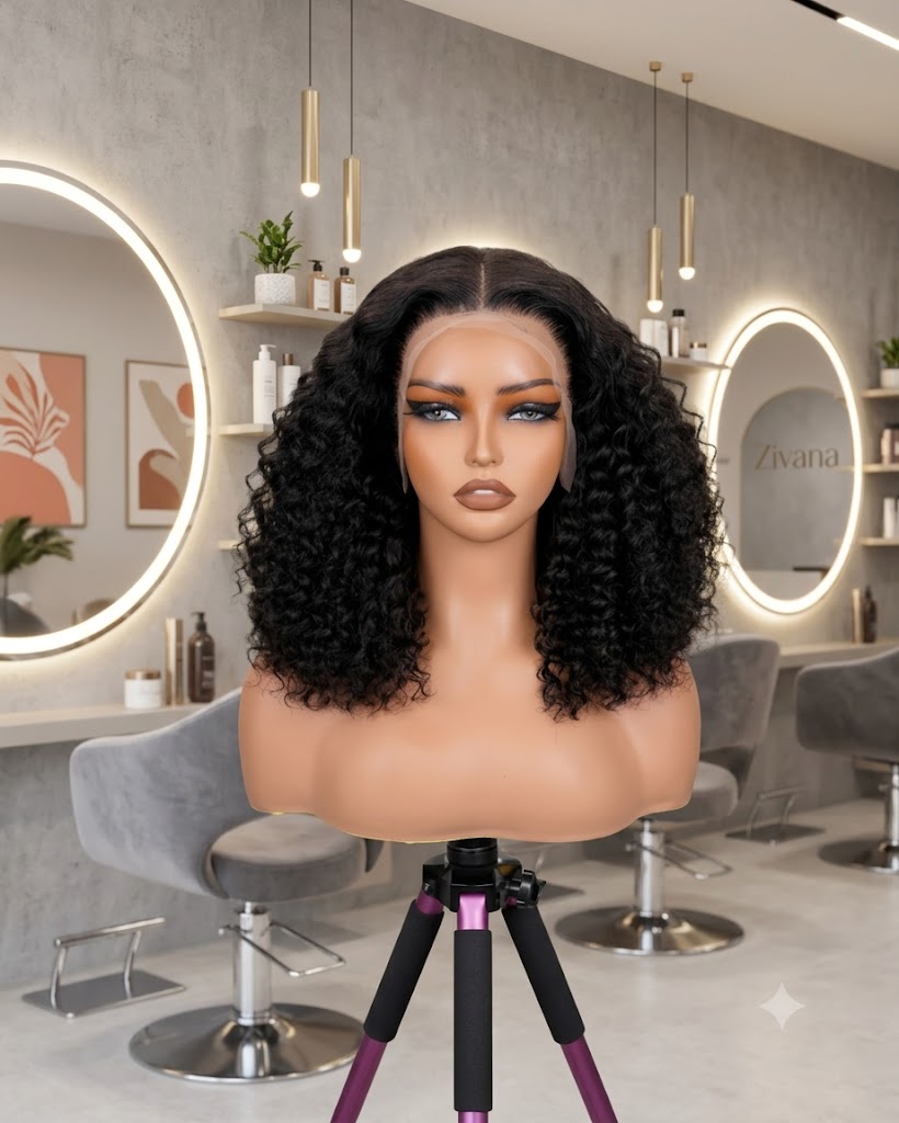 Glueless Deep Curly Premium Wig