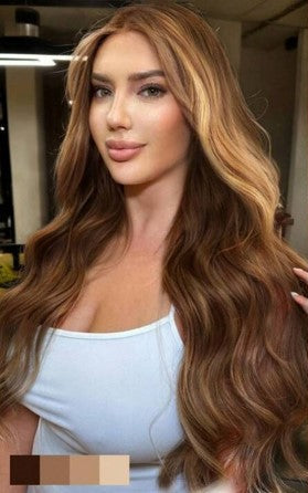 Ombre Honey Blonde Body Wave Wig
