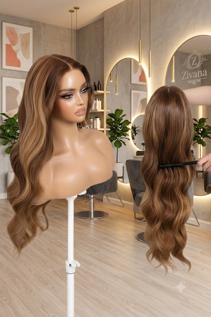 Ombre Honey Blonde Body Wave Wig
