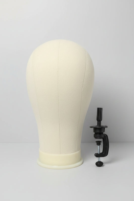 Canvas Mannequin Head With Mount Hole