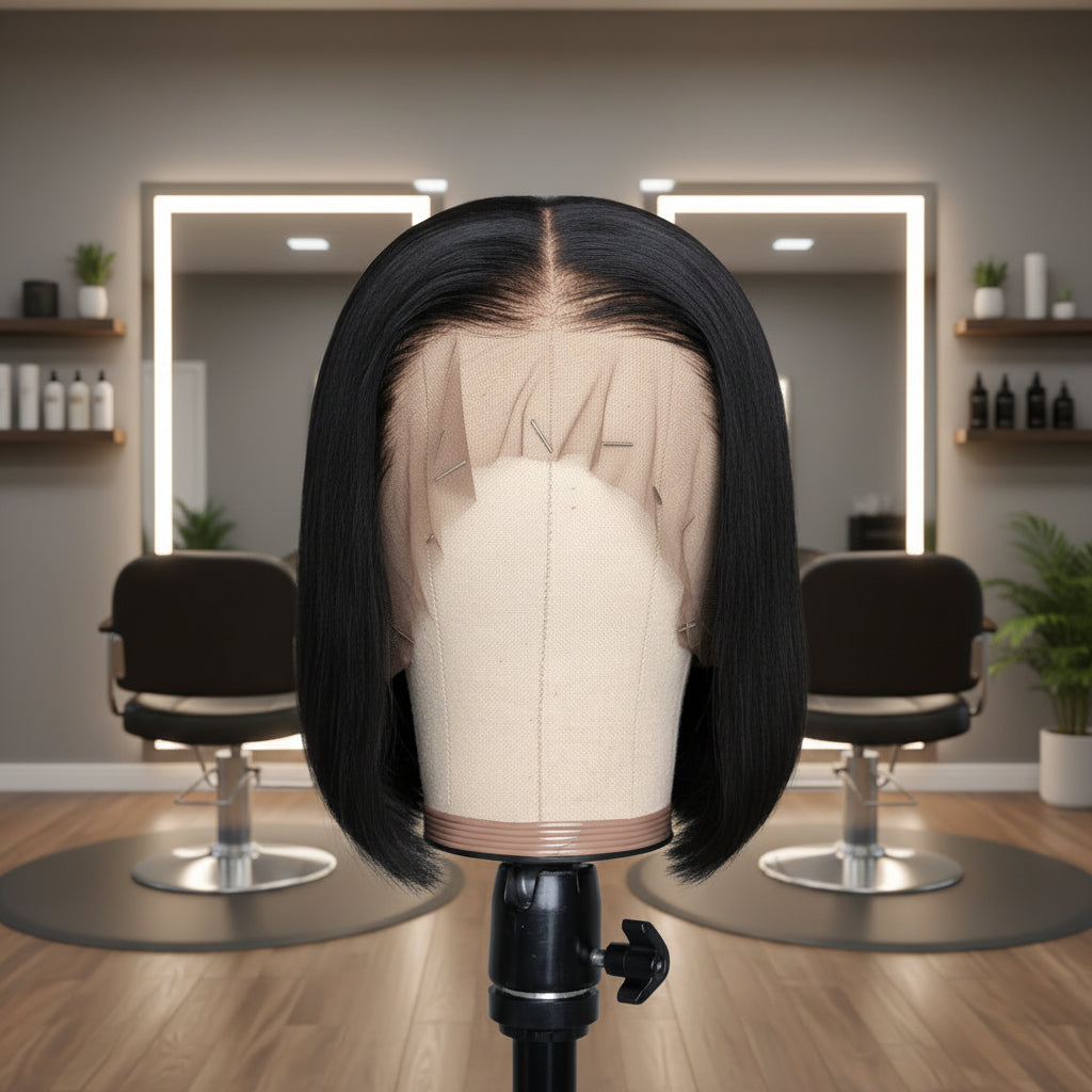 Brazilian Full Frontal Short Bob Wig