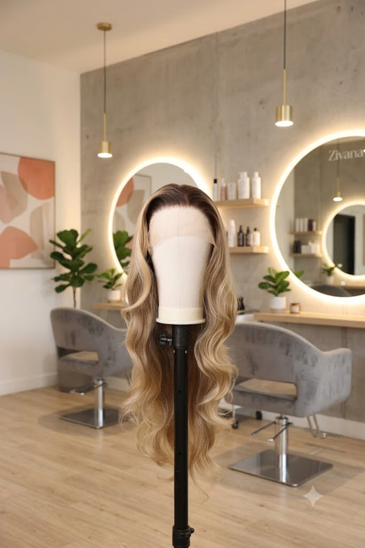 Beyonce Bombshell Ombre Blonde Tone Wig