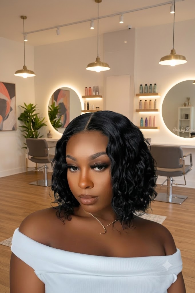 Brazilian Deep Wave Curly Bob Wig